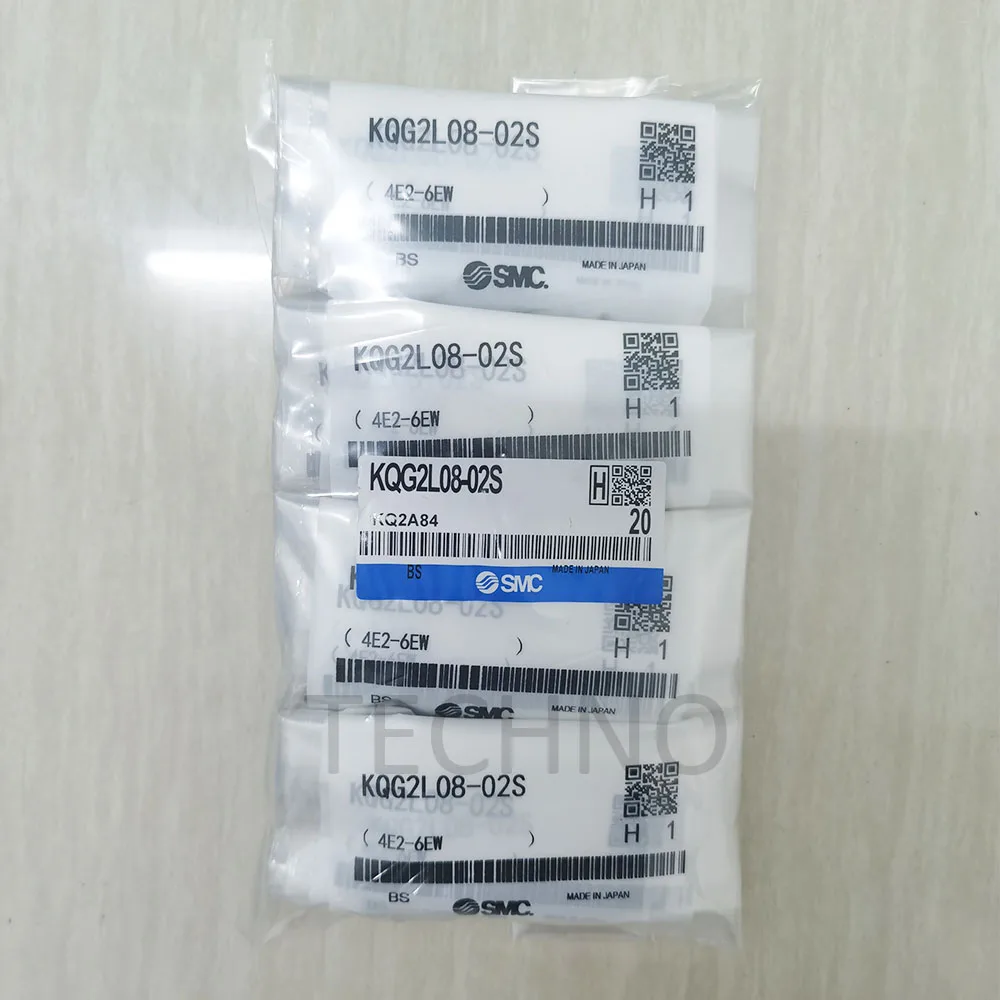 Оригинальные фитинги SMC KFG2L0806-02 4F1-7DQ высокая твердость новая энергия индустрия