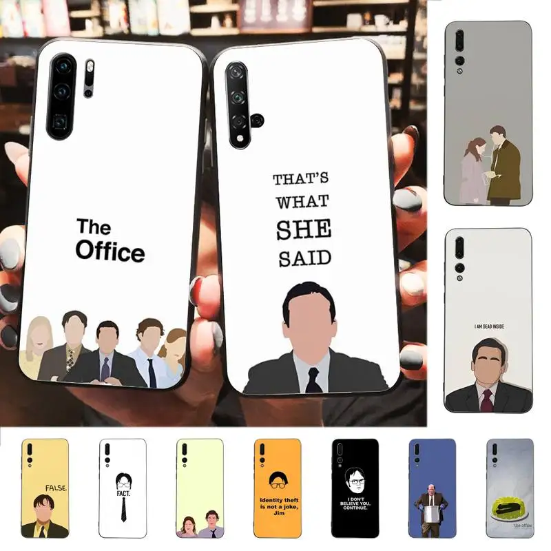 

Michael Scott The Office Phone Case for Huawei P30 40 20 10 8 9 lite pro plus Psmart2019