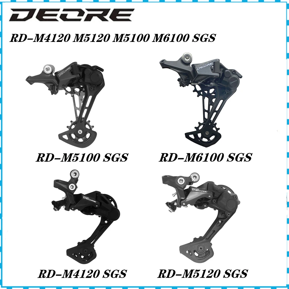 Задний переключатель передач для велосипеда DEORE RD-M4120 M5120 M5100 M6100 10s 11s 12 Скоростей