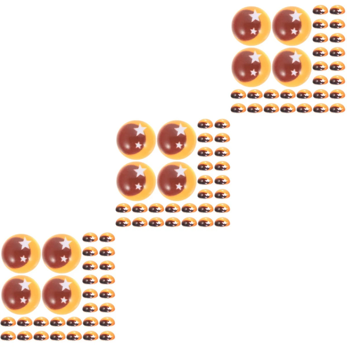 

150 Simulation Eye Props Making Eyeball Adorns Decorative Glass Eyes