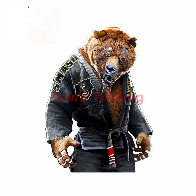 

Fuwo Trading Car Sticker Grizzly Jiu Jitsu Vinyl Car Stickers Air Conditioner Fine Motorcycle Room Waterproof Vehicle Decal PVC