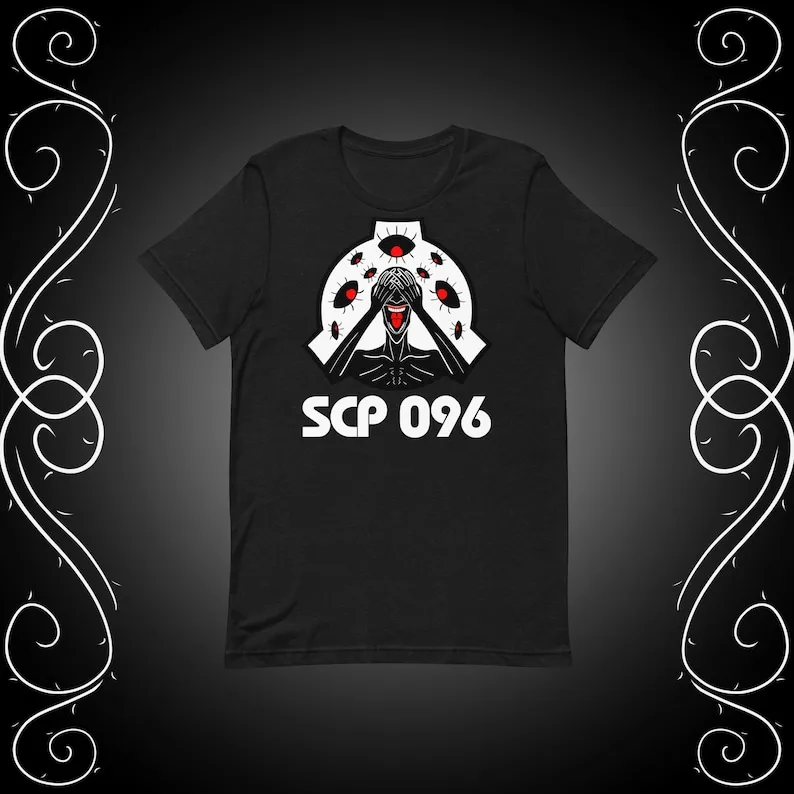 Футболка SCP 096 с длинным или коротким рукавом