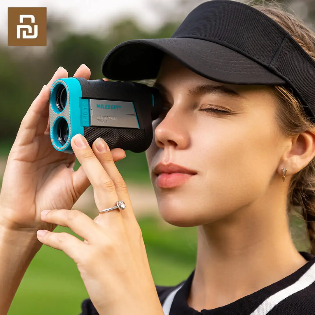 XIAOMI Youpin Mileseey PF260 Golf Laser Rangefinder with Slope Vibration Magnetic Rechargeable Laser Distance Meter for Hunting