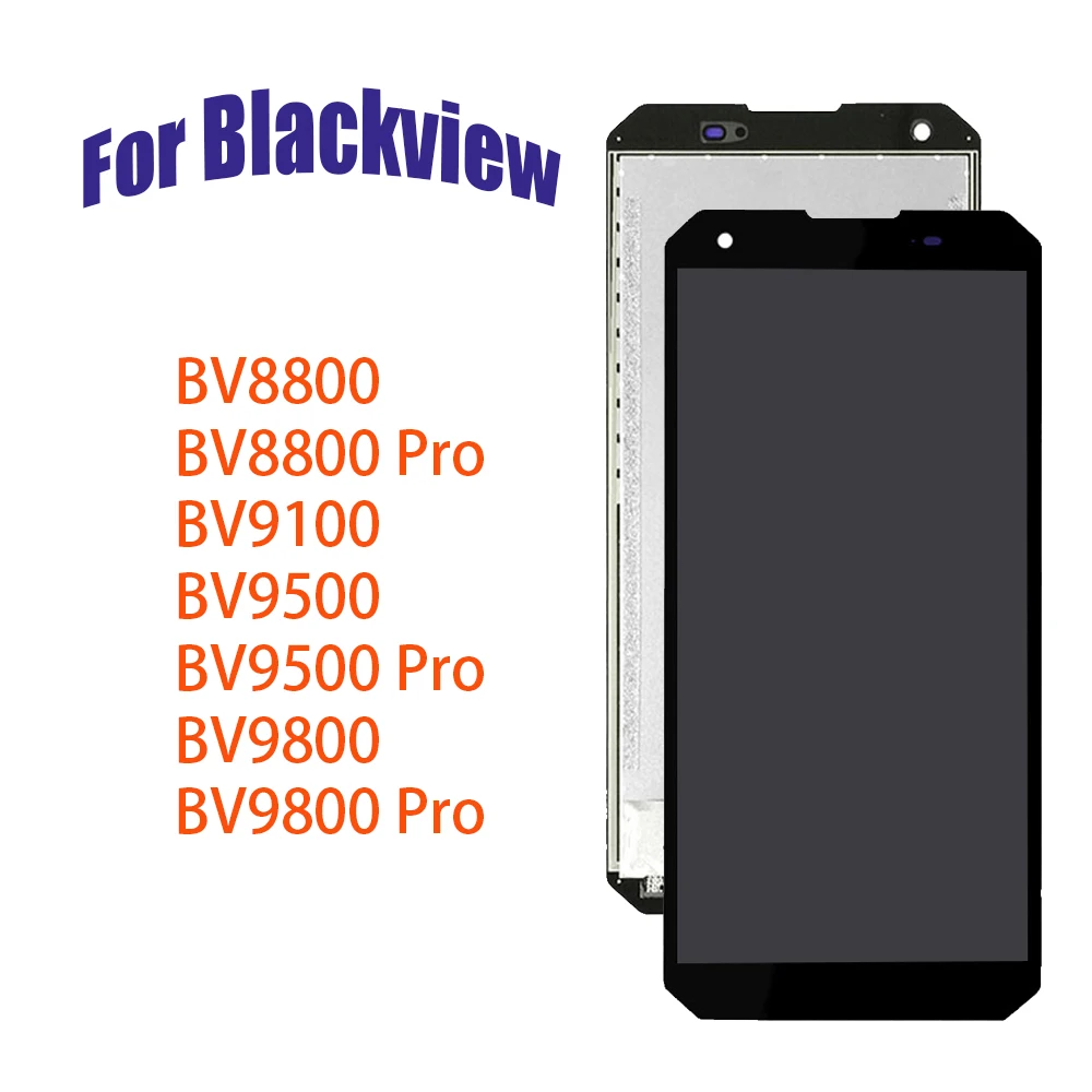 100% протестированный ЖК-дисплей для Blackview BV8800 BV9100 BV9500 BV9800 Pro, ЖК-дисплей для замены
