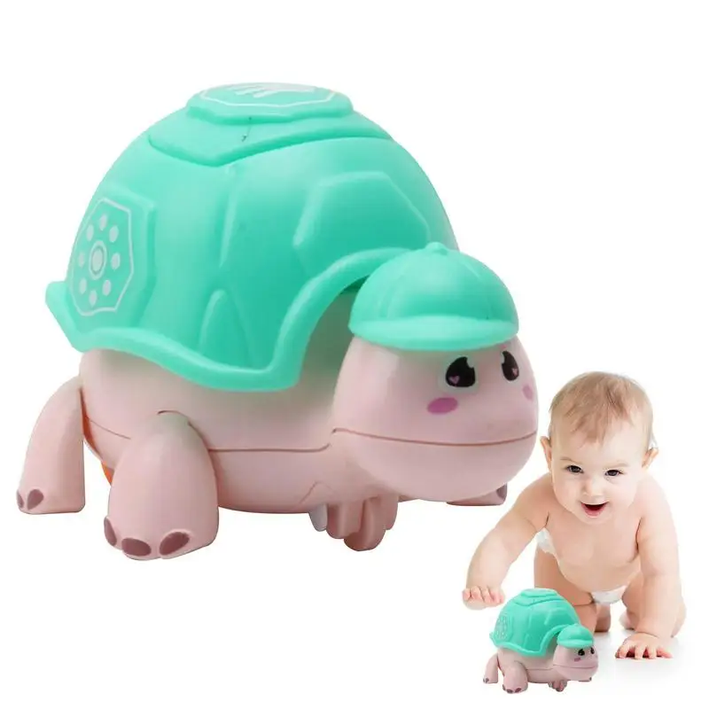 

Musical Turtle Toy Infant Light Up Music Toy Crawling Baby Toys Educational Developmental Toys For Christmas Gift For Infants