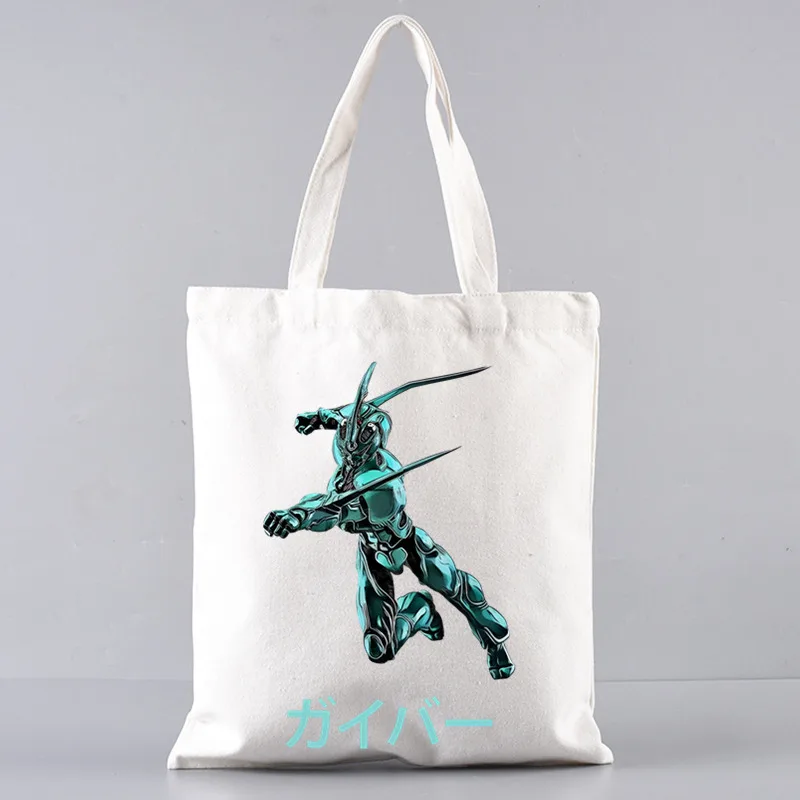 Женская Большая Повседневная Холщовая Сумка-тоут С Мультяшным Принтом Guyver Bio Booster