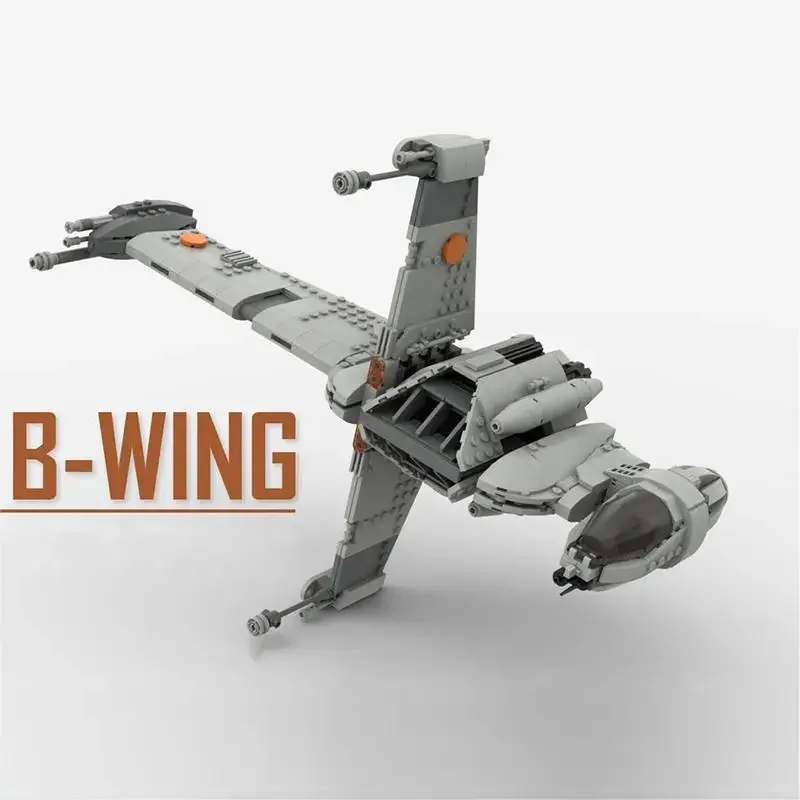 896 шт. Детский конструктор Крыло звездного истребителя