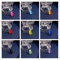 colorful gummy bear necklaces stars cross hearts chain necklaces women for women fashion jewelry feminino valentines day gifts