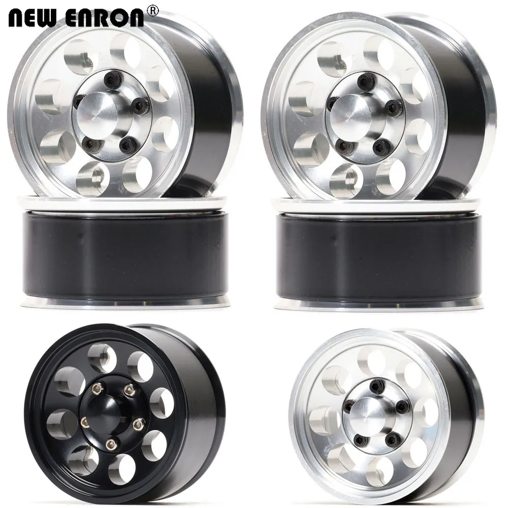 

NEW ENRON 4P 1.55" Aluminum Alloy Beadlock Wheels Rim Hub for RC Crawler Car 1/10 D90 TF2 Tamiya CC01 LC70 MST JIMNY Axial 90069