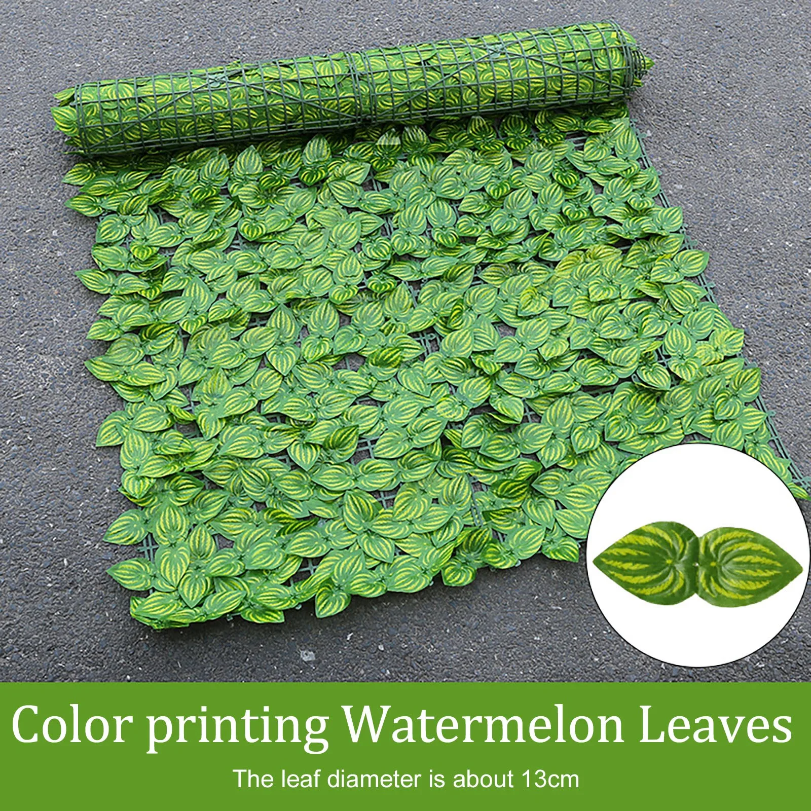 

Bar B Covers Artificial -y Privacy Fence Screen Artificial Hedges Fence Vine Leaf round Furniture Cover