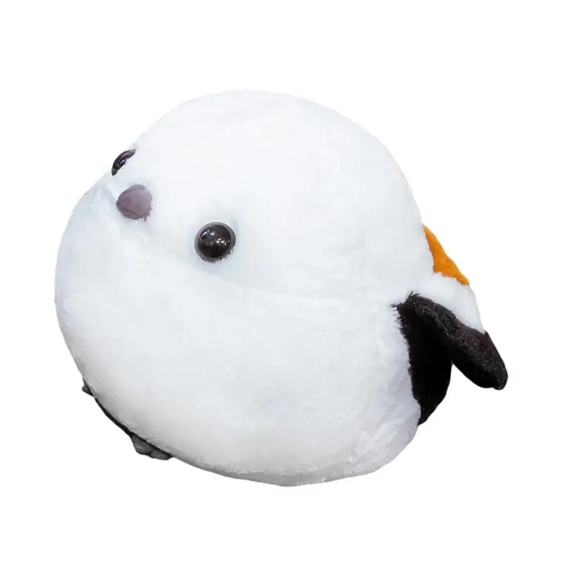 

Simulation Round Sparrow Plush Toys Lovely Animal Doll Bird Dolls Lovely Paridae Plush Pillow Stuffed Soft Toys For Bed Decor