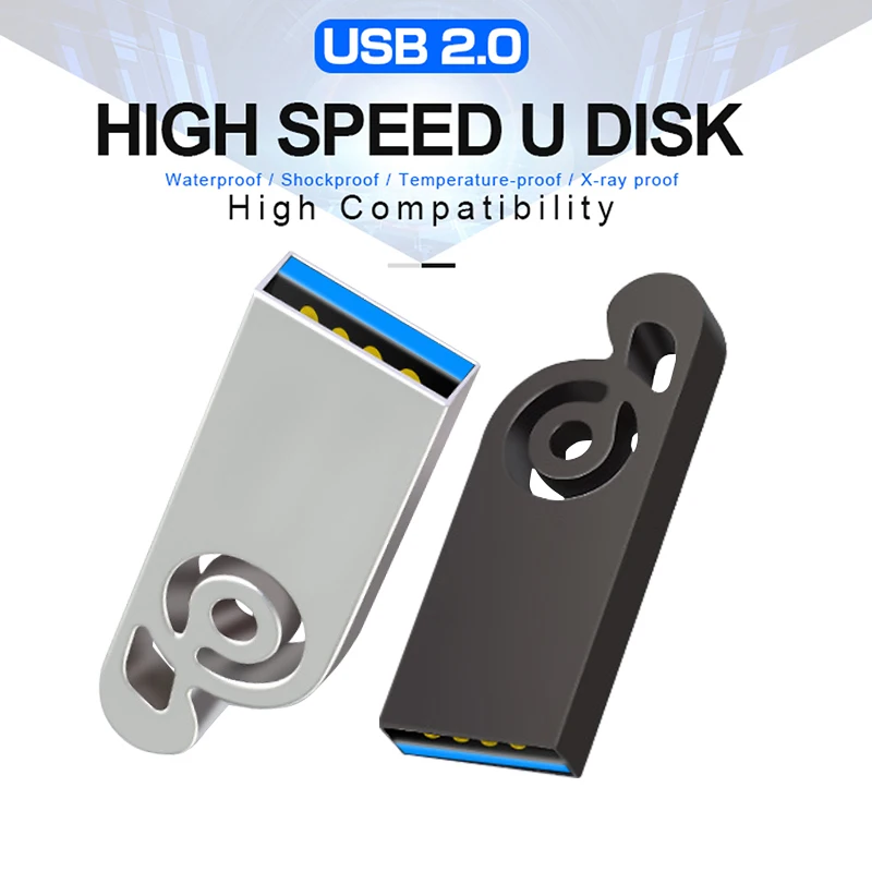 

Ультракороткий мини-USB флеш-накопитель 32/64 ГБ, креативный персонализированный автомобильный музыкальный подарок, высокоскоростной USB-флеш-накопитель