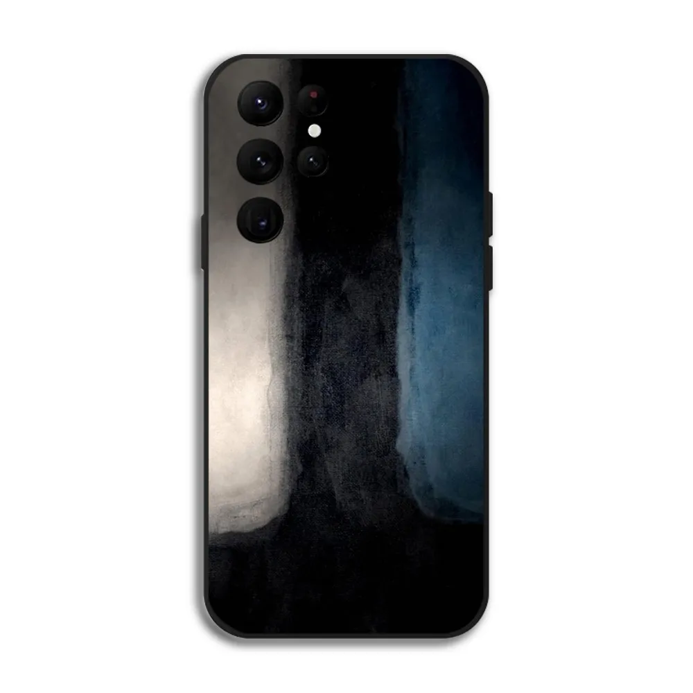 Чехол для телефона Mark R-Rothko Ins Color Block Samsung Galaxy S25 S24 S22 S23 Ultra S21 S20 Plus 5G защитный