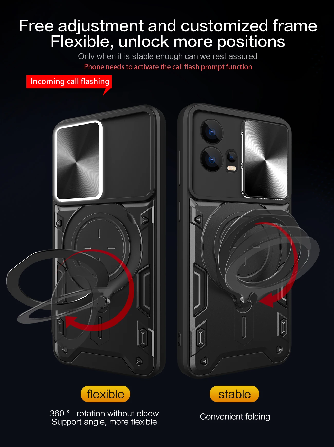 Slide Camera Case for Motorola Moto S30 Pro Luxury Car Mount Magnetic Holder Armor Shockproof Phone Cover MotorolaMotoS30 Pro