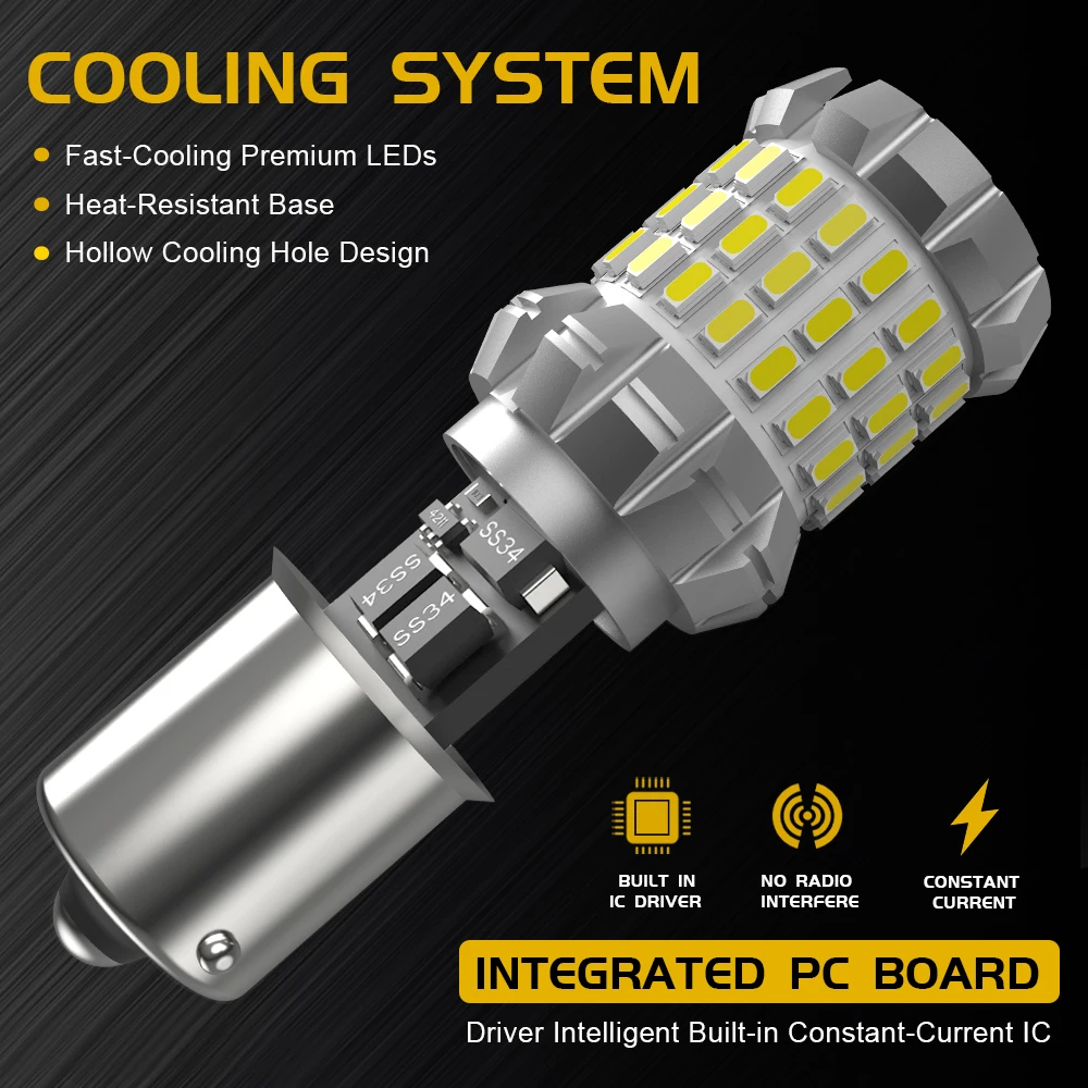 BMTxms 2 шт. 1156 BA15S P21W T15 W16W светодиодный задний фонарь для Fiat 500x 500c 500l Bravo Croma Doblo Ducato Palio