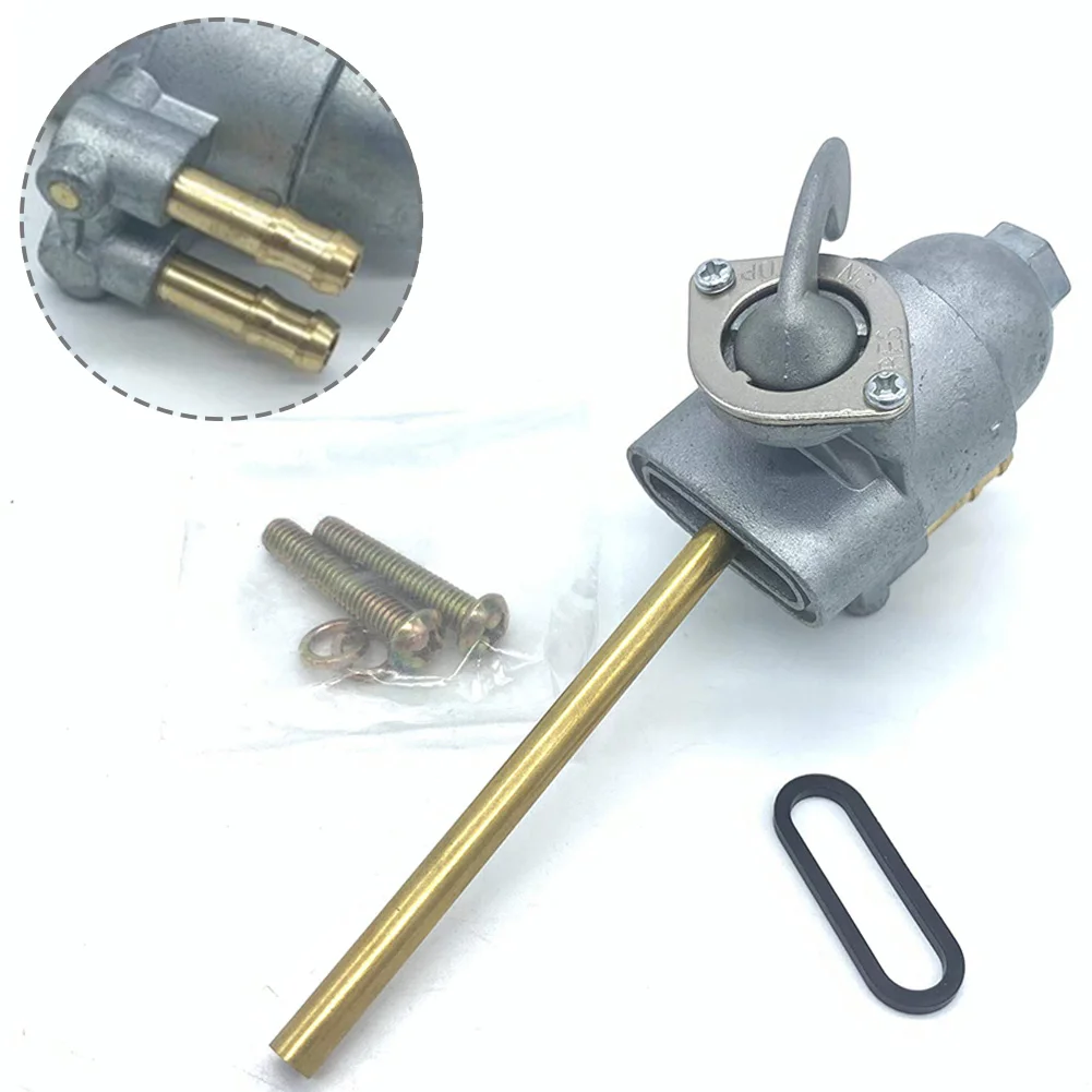 

Valve Switch Fuel Petcock 2pcs Accessory Aluminum Alloy Parts Replaces