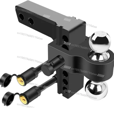 Сильная растягивающая сила, регулируемый рычаг прицепа из алюминиевого сплава 6 дюймов с замком-защелкой, двусторонний рычаг прицепа