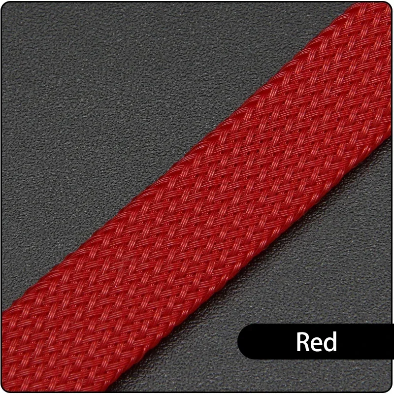 

2 м плетеные рукава 2/4/6/8/10/12/14/16/20/25/30/35/40/50/60 мм высокая плотность ПЭТ змеиная кожа крышка проволочный рукав плетеная оболочка