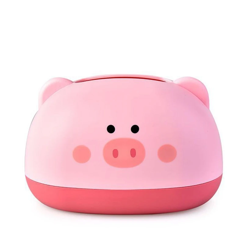 

Napkin Holder Household Living Room Dining Room Creative Pig Storage Box Simple Storage Tissue Box