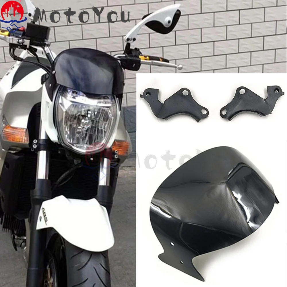 2006-2016 GSR400 ветровое стекло Переднее отражатель с комплектом поддержки для Suzuki BK
