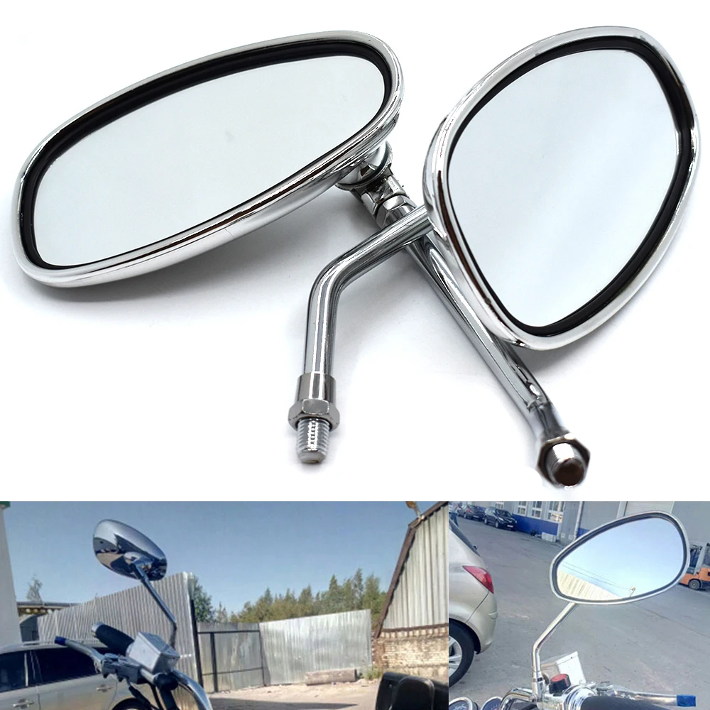 

Зеркало заднего вида для мотоцикла, универсальное овальное зеркало 10 мм для BMW F800GS, F800R, F800GT, F800ST, F800S, F700GS, F650GS