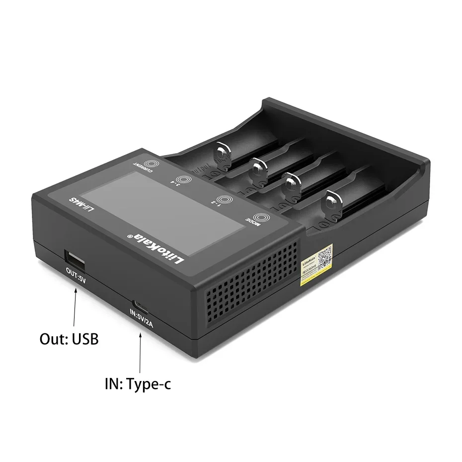 Многофункциональное зарядное устройство LiitoKala Lii-M4S для 3 7 В 1 2 18650 26650 21700 14500 18350 AA C