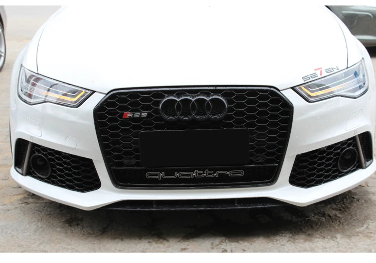 C7.5 A6 S6 TO RS6 автомобильный Bodykit подходит для Audi 2016-2018 замена переднего бампера в