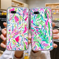 abstract flower painting phone case for huawei mate p10 p20 p30 p40 10 20 smart z pro lite 2019 honor20i transparent case