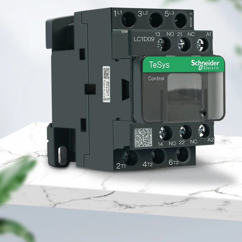 Контактор Schneider Electric постоянного тока трехфазный нормально открытый управление