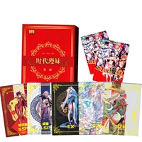 new goddess story collection cards genshin impact anime characters raiden shogun eula kamisato ayaka ssp hot stamping flash card