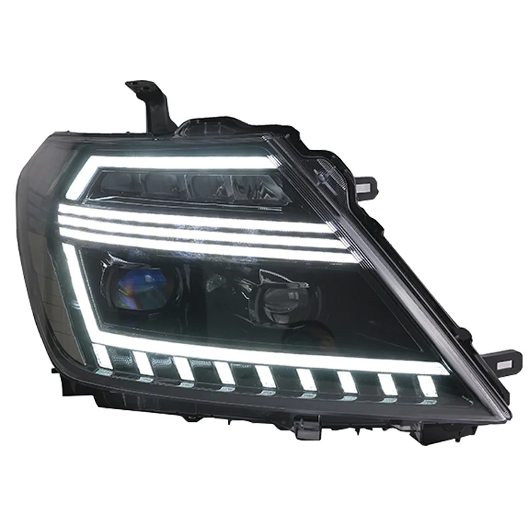 

patrol y62 headlights upgrade parts Car Head Lamp Headlight full LED with dynamic turning signal For Nissan patrol y62 2014-2019