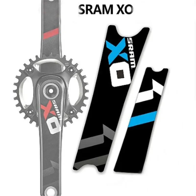

Bike Crank Protection Stickers for X0 Vinyl Waterproof Sunscreen Antifade MTB Bicycle Road Cycling Racing Dirt Decals Free Ship