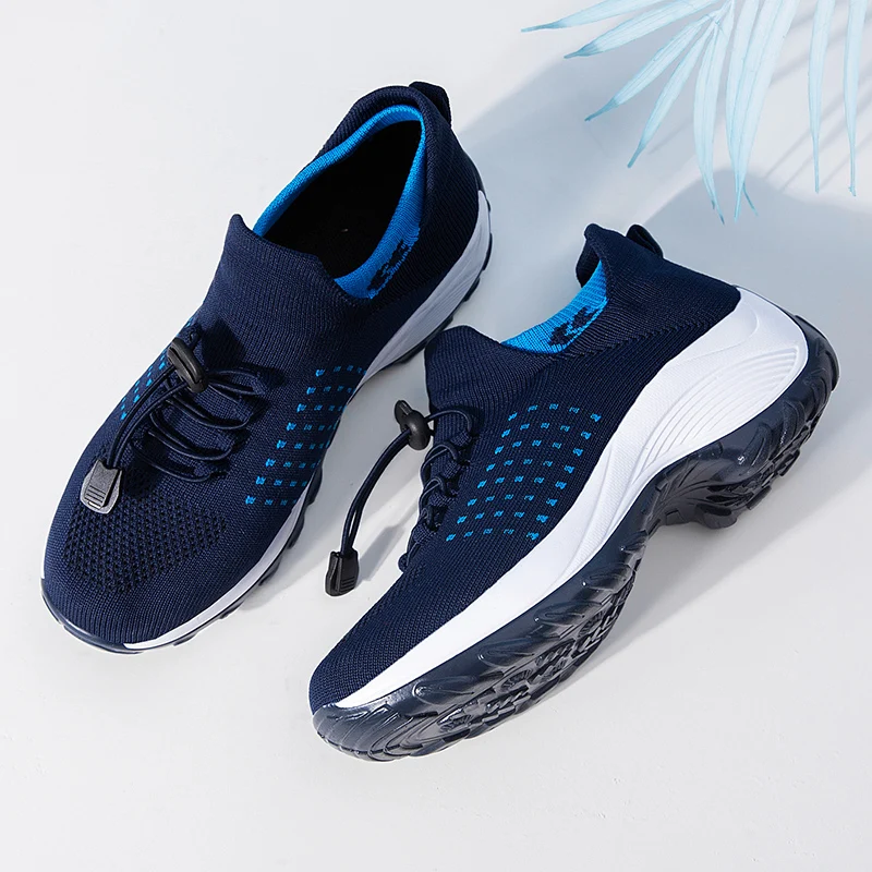 Women Shoes High Quality Casual Mesh Sneakers Women Sport Plus Size Socks Shoes  Lightweight Sneaker Footwear Basket Shoes Women