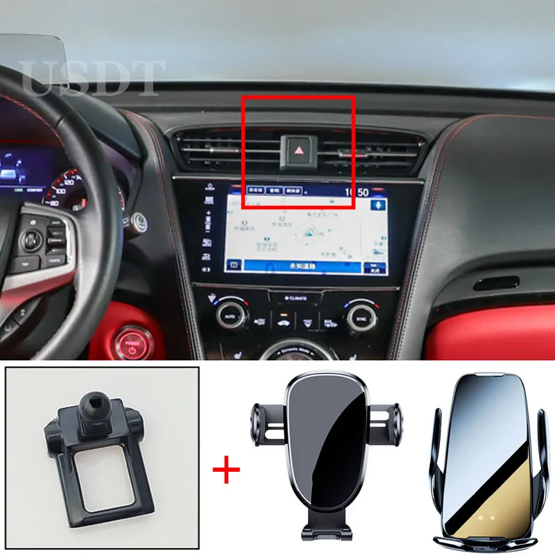 Фото Базовое Беспроводное зарядное устройство для HONDA Acura TL UA6 UA7 TSX CL9 MDX YD3 RSX TLX-L RDX CDX NSX RL RLX ZDX №1
