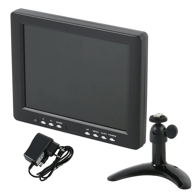 

8-дюймовый TFT-дисплей HDMI VGA BNC AV видеомонитор для тринокулярного стереомикроскопа, промышленная цифровая камера для пайки печатных плат