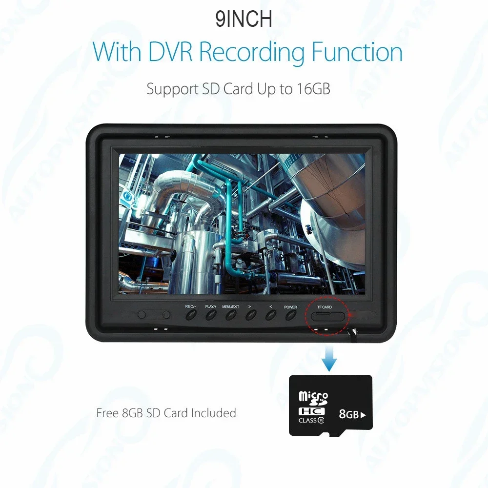 WP90 эндоскопическая камера для осмотра трубопровода 9-дюймовый ЖК-монитор