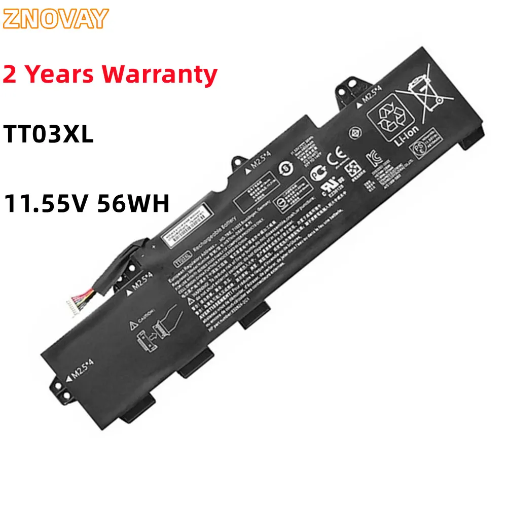 

ZNOVAY 56WH TT03XL Laptop Battery For HP EliteBook 850 G5 G6 ZBook 15U G5 G6 HSTNN-UB7T HSTNN-LB8H DB8K 932824-2C1 933322-855