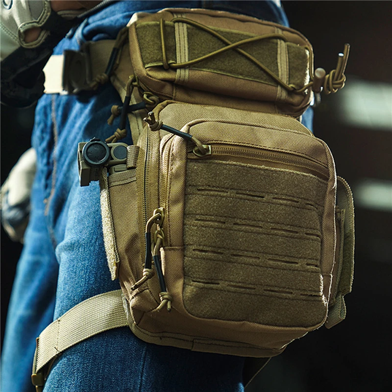 

Военная Сумка на ремень, тактическая сумка на бедро и ногу, мотоциклетная сумка, поясная мужская сумка, регулируемая походная сумка 2023, мужские сумки, Практичная поясная сумка