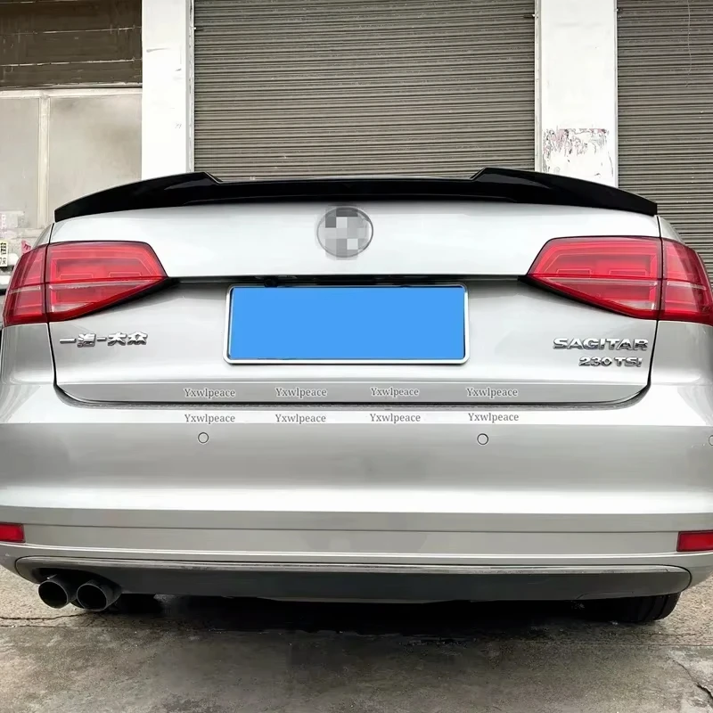 Спойлер для VW Volkswagen Jetta MK6 2012-2018 АБС-пластик цвет грунтовки стиль M4 задняя крышка