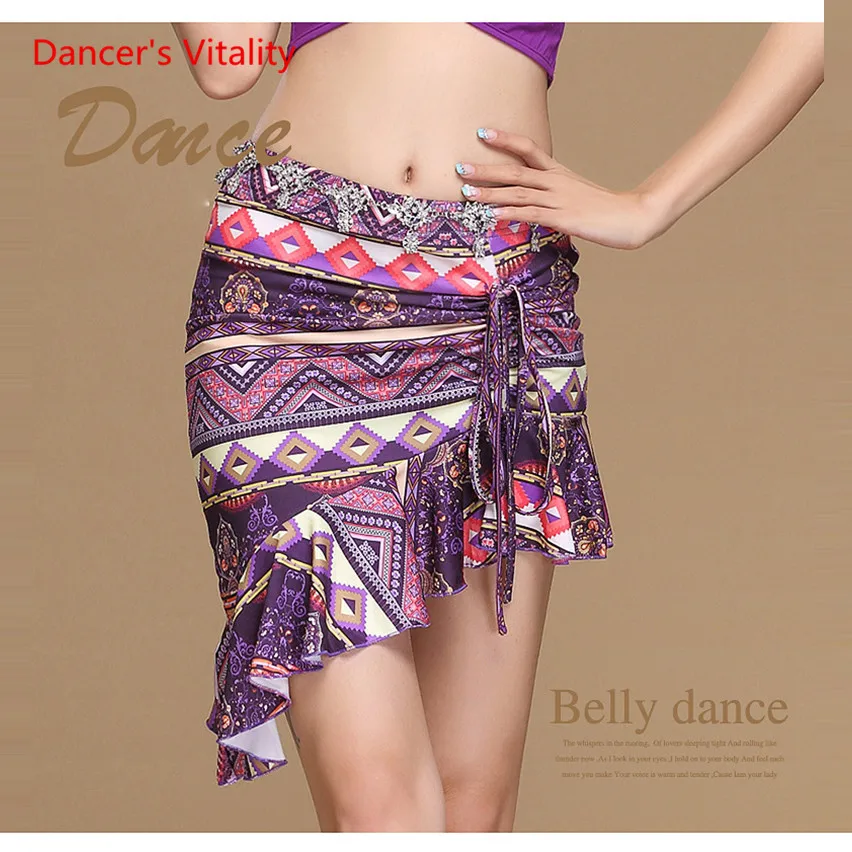 

More Colors New Women's Belly Dance Skirt fishtail Skirt Professional Wrapped Spandex Belly Dance Short Skirts