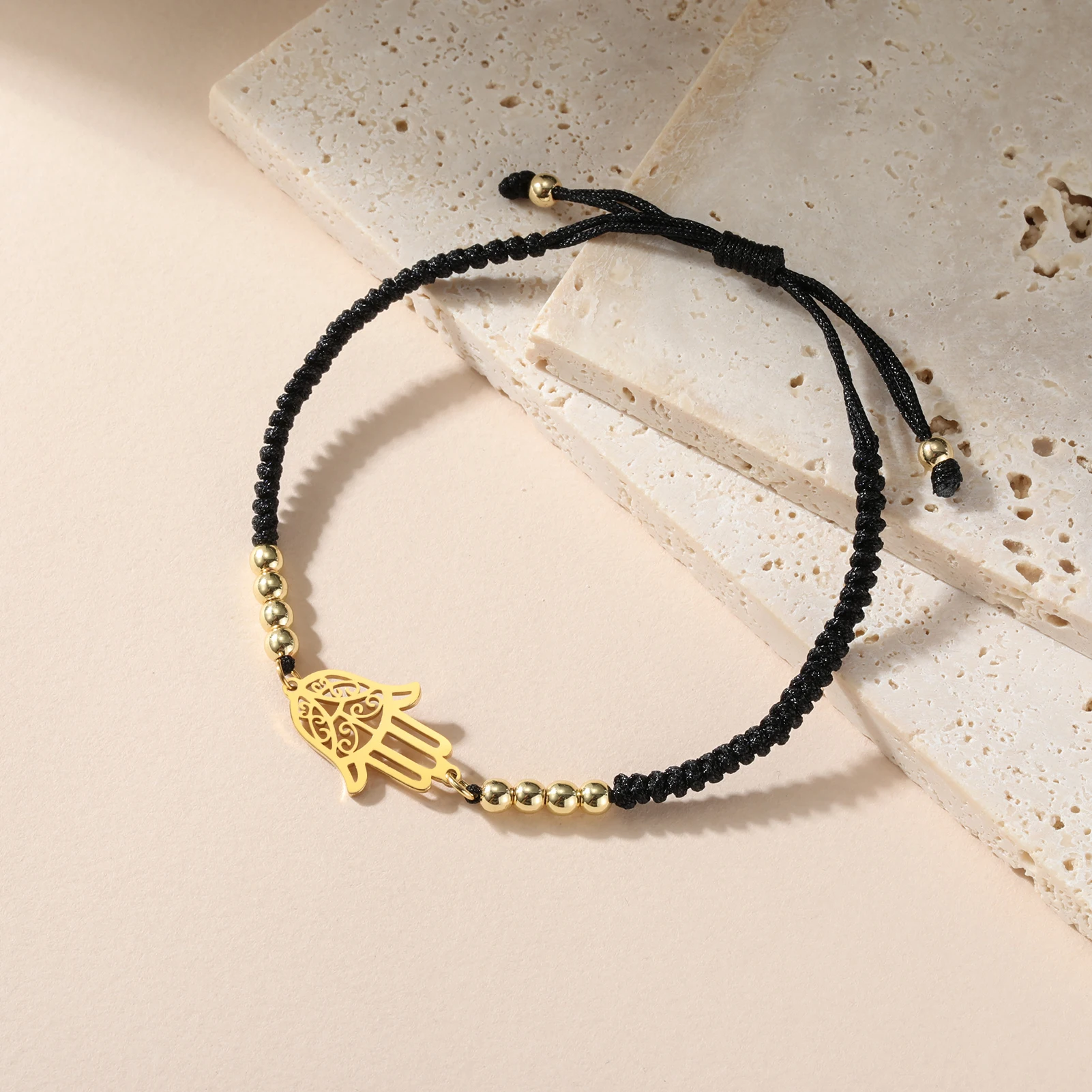 Unift Фатима женские подвески из нержавеющей стали веревочная цепочка ювелирные