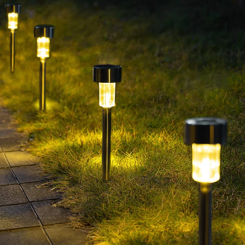 

Outdoor Solar Lights Garden Lights Solar Powered Lamp Lantern Waterproof Landscape Pathway Yard Lawn Garden Decoration Sunlight