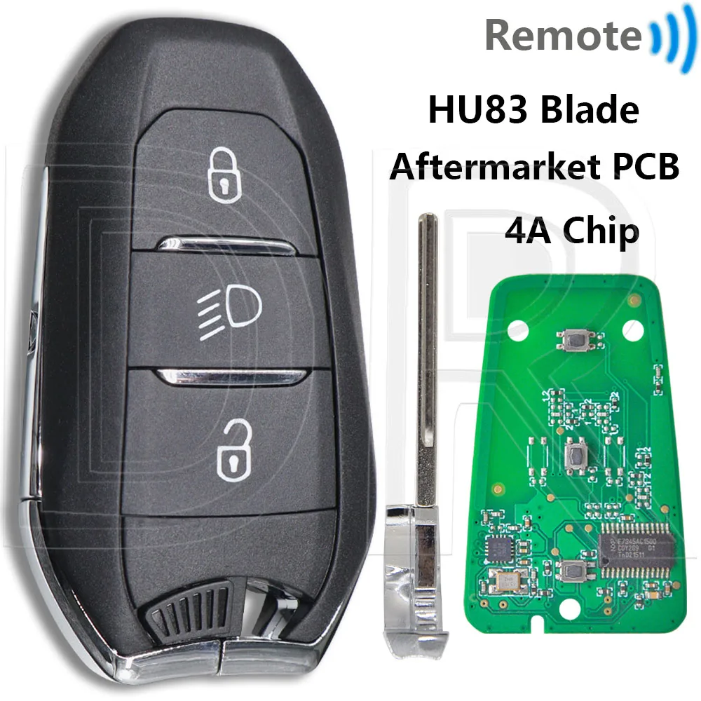 

Отличный чип 4A PCF7953M IM2A 433 МГц бесконтактный автомобильный ключ дистанционного управления для Peugeot 308 508 2008 3008 5008 Citroen C3 C4 C5 DS 2017+
