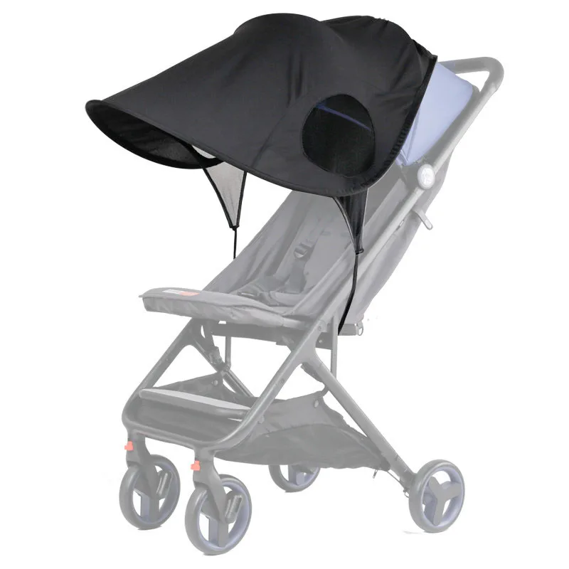 

Sun Canopy Extended Shade Block Compatible Mitu Baby Cart Flexible Foldable Large Area Universal Type Pram Accessories