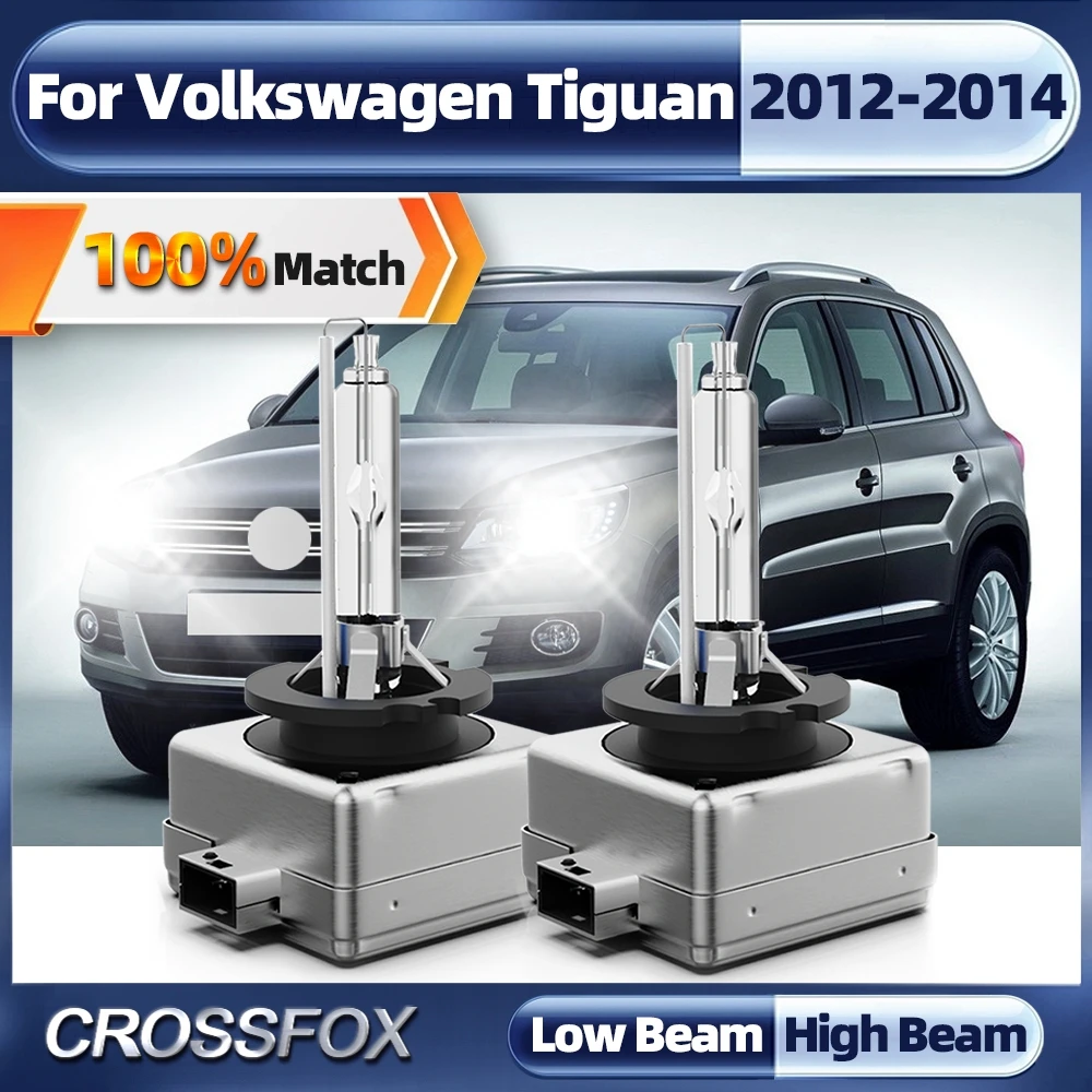 

2 шт. 35 Вт D3S ксеноновая светильник HID Лампа 6000 К белая HID ксеноновая лампа Ксеноновые фары лампа для Volkswagen Tiguan 2012 2013 2014