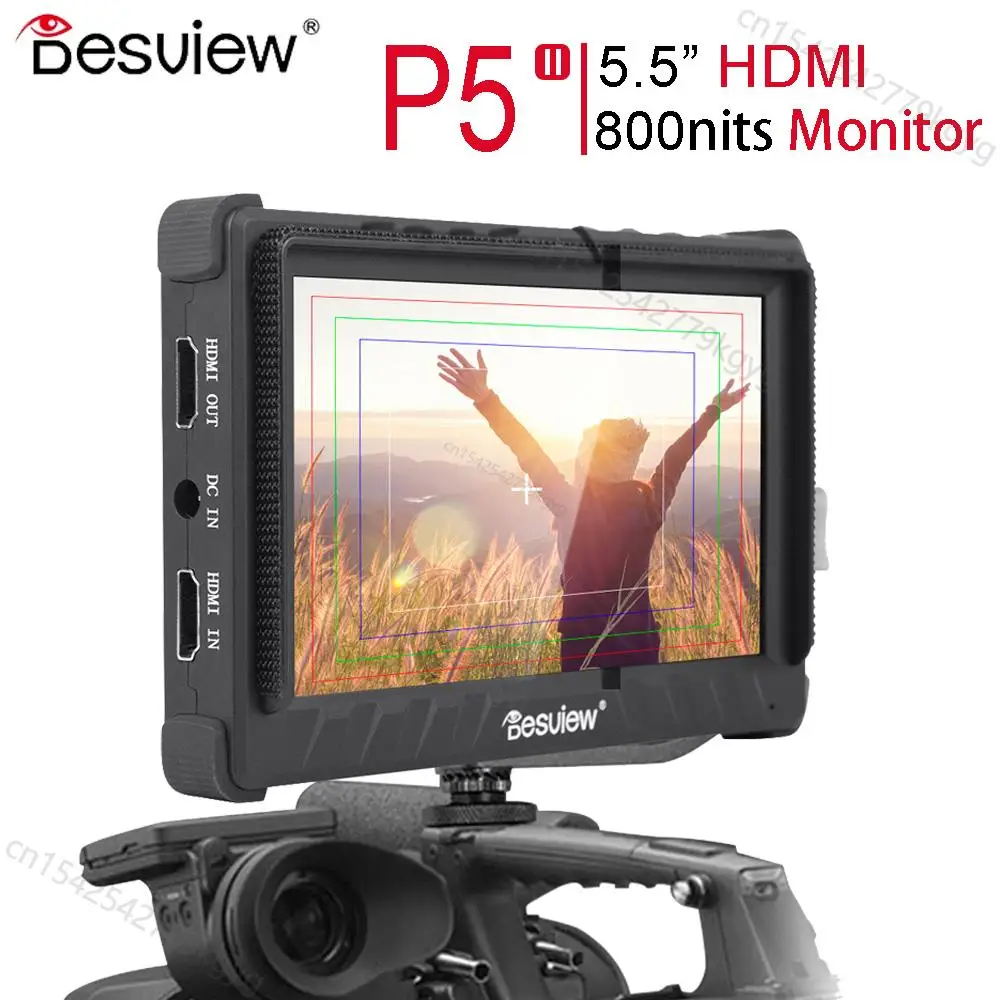 

Bestview P5 II 5.5" inch 4K HDMI 800 nits HDR Professional On Camera Monitor 3D Lut For DSLR Camera Live Streaming Destview
