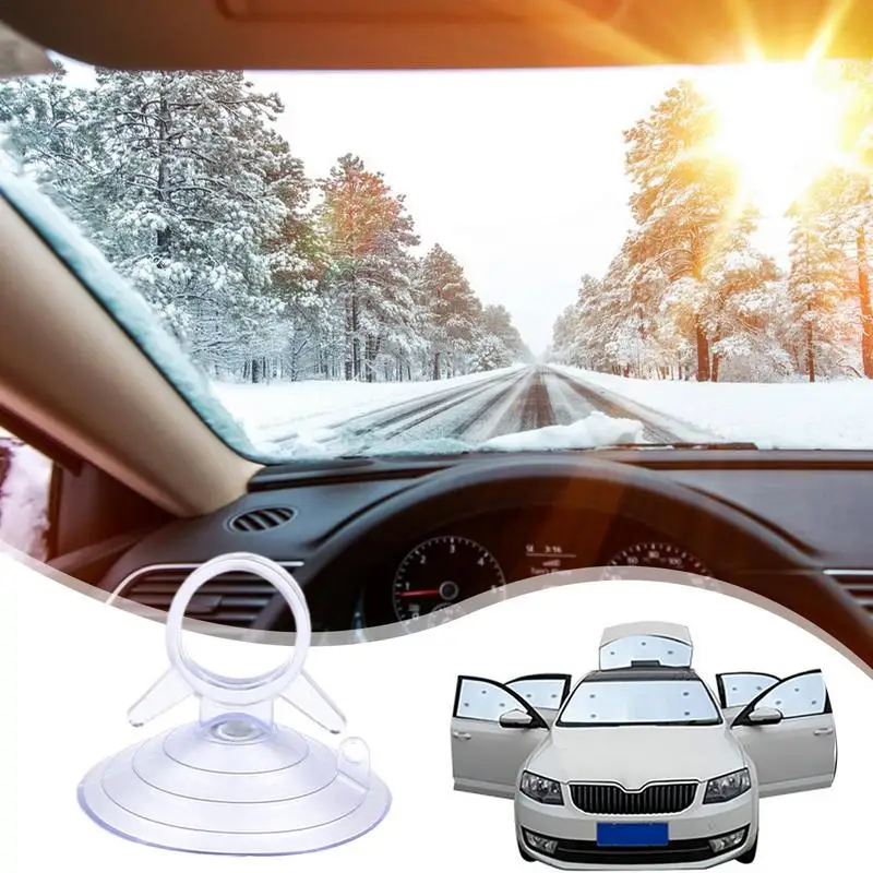 

Car Suction Cup Portable Automotive Visor Suction Cup Reusable Car Glass Windshield Sunshade Suction Cup Auto Accessories