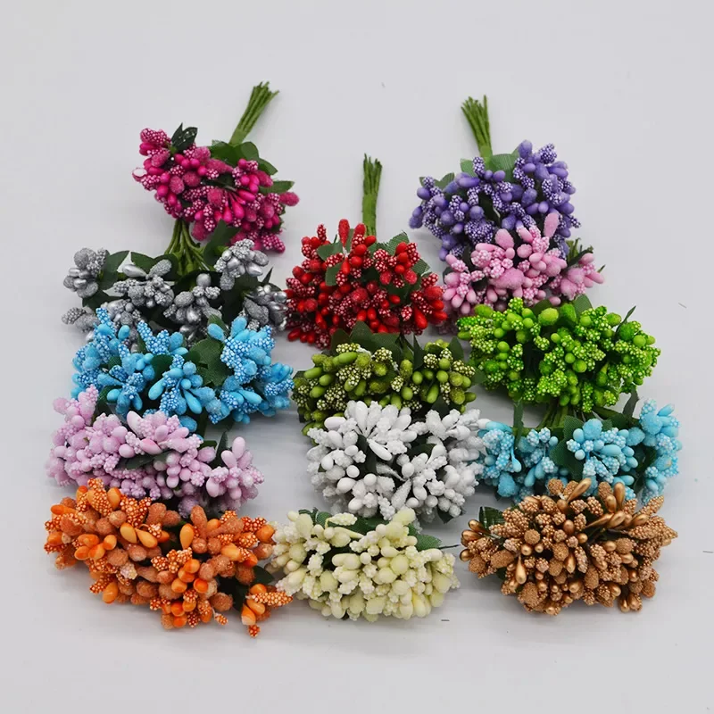 

Mulberry Stamen Artificial Flowers Stamen /DIY Pistils For Flowers Heads Wedding Party Scrapbooking Craft Decoration