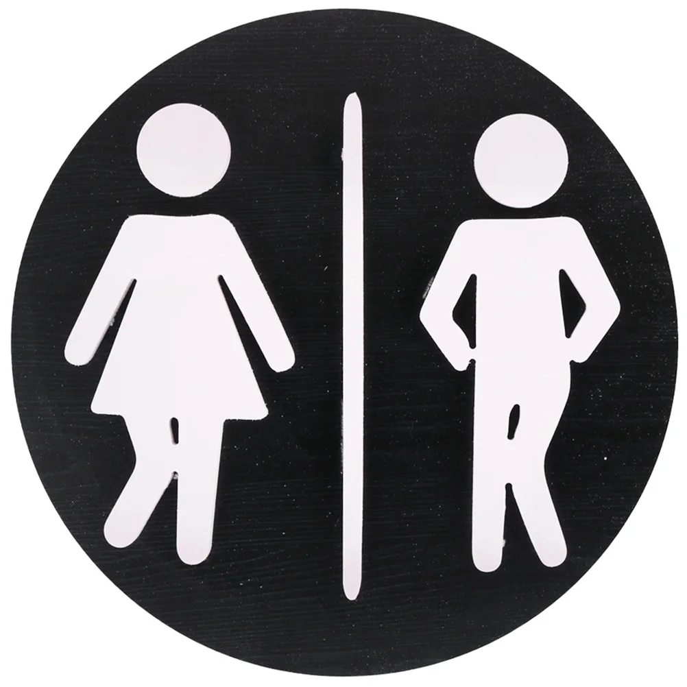 

Sign Toilet Bathroom Signs Restroom Dooridentification Washroom Business Female Public Wc Ladies Andplate Unisexwall Men