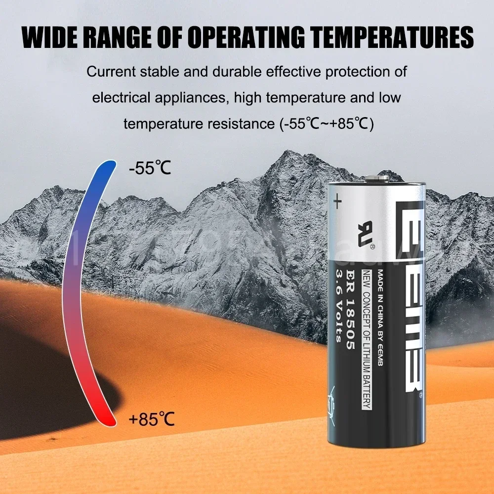 1 шт. новый оригинальный ANLB ER18505 18505M 18505 литиевая батарея 3 6 В 4100 мАч управление ПЛК
